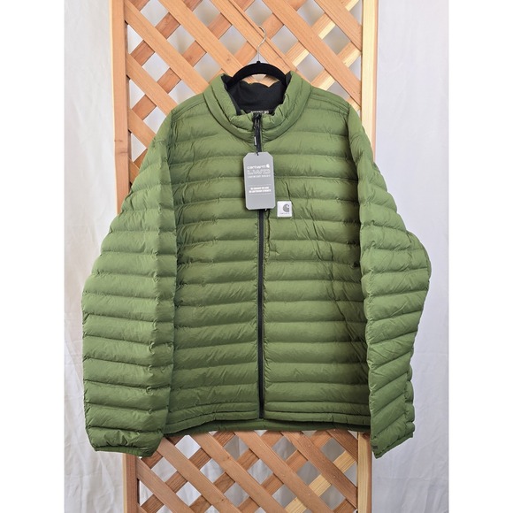 Carhartt Other - NWT Carhartt Men's 106013 LWD™ Relaxed Fit Stretch Insulated Jac - 3XL - Chive